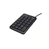 Teclado numerico trust xalas numpad con cable longitud 145 cm usb 2.0 color negro