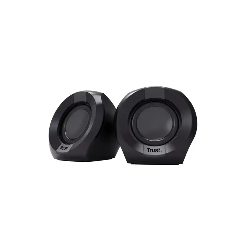Altavoces trust polo 2.0 4w usb control de volumen color negro