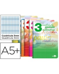CUADERNO ESPIRAL LIDERPAPEL...