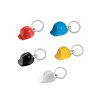 Llavero casco de seguridad acrilico reciclado pack de 5 unidades colores surtidos