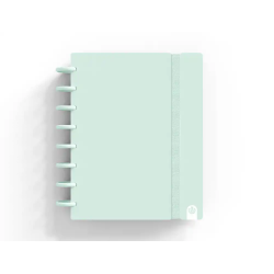 Cuaderno ingeniox foam a5 80h rayado horizontal menta pastel