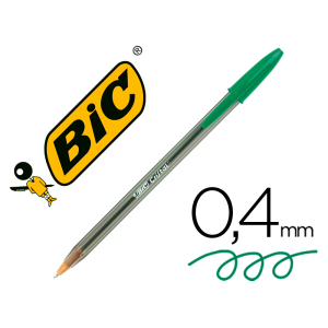 Boligrafo bic cristal...