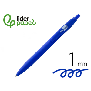 Boligrafo liderpapel soft...
