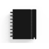 Cuaderno ingeniox foam a5 80h rayado horizontal negro