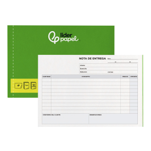 Talonario liderpapel...