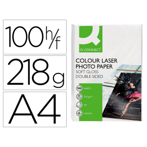 Papel q-connect foto glossy...