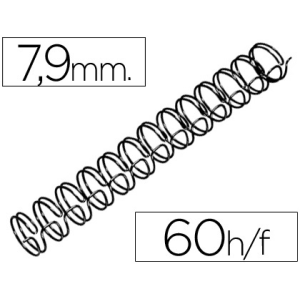 Espiral wire 3:1 7,9 mm n.5...