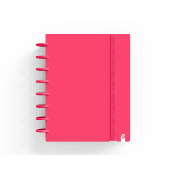 Cuaderno ingeniox foam a5 80h rayado horizontal rojo