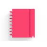 Cuaderno ingeniox foam a5 80h rayado horizontal rojo