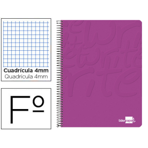 Cuaderno espiral liderpapel...