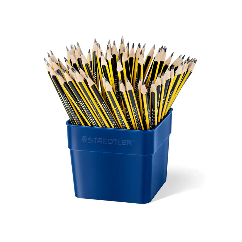 Lapices de grafito staedtler 183 triplus slim hb bote de 72 unidades