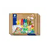 Set de dibujo staedtler noris junior mixto lapices de cera actividades infantiles 8 piezas