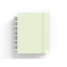 Cuaderno ingeniox foam a5 80h rayado horizontal verde pastel