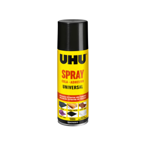 Pegamento uhu spray...