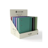 Carpeta carchivo 360 style+soft 4 anillas 20 mm pp rigido foam a4 con gomilla expositor de 10 unidades
