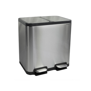 Papelera metalica maul...