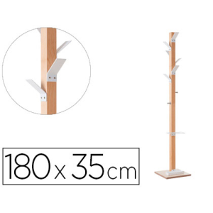 Perchero madera paperflow...