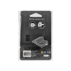 Portaboligrafo autoadhesivo antartik para cuaderno note con elastico hasta 15 mm grosor 1mm negro