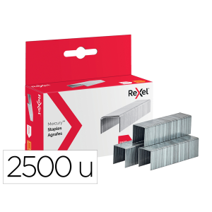 Grapas rexel mercury acero...