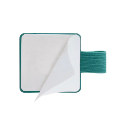 Portaboligrafo autoadhesivo antartik para cuaderno note con elastico hasta 15 mm grosor 1mm verde aguamarina