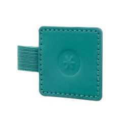 Portaboligrafo autoadhesivo antartik para cuaderno note con elastico hasta 15 mm grosor 1mm verde aguamarina