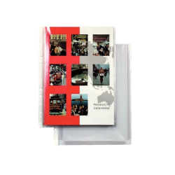 Funda multitaladro leitz con fuelle din a4 con refuerzo 170 mc cristal pack de 10 unidades