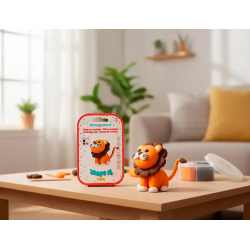 Pasta para modelar imaginovo de secado al aire set de colores surtidos con instrucciones leon