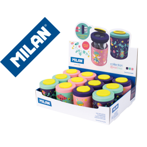 Sacapuntas milan 2 usos con...
