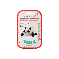 Pasta para modelar imaginovo de secado al aire set de colores surtidos con instrucciones panda