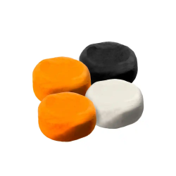 Pasta para modelar imaginovo de secado al aire set de colores surtidos con instrucciones pez payaso