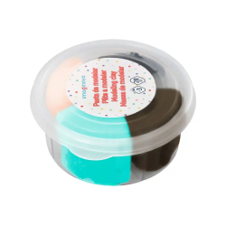 Pasta para modelar imaginovo de secado al aire set de colores surtidos con instrucciones tortuga