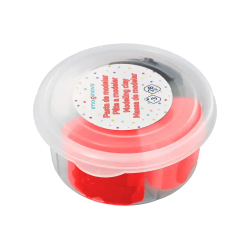 Pasta para modelar imaginovo de secado al aire set de colores surtidos con instrucciones cerdito