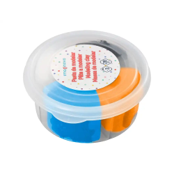 Pasta para modelar imaginovo de secado al aire set de colores surtidos con instrucciones pinguino