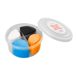 Pasta para modelar imaginovo de secado al aire set de colores surtidos con instrucciones pinguino