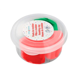 Pasta para modelar imaginovo de secado al aire set de colores surtidos con instrucciones tarta de fresa