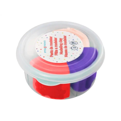 Pasta para modelar imaginovo de secado al aire set de colores surtidos con instrucciones helado