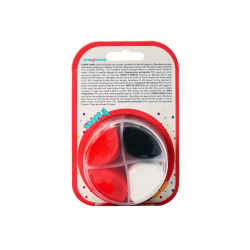 Pasta para modelar imaginovo de secado al aire set de colores surtidos con instrucciones dinosaurio rojo