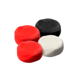 Pasta para modelar imaginovo de secado al aire set de colores surtidos con instrucciones dinosaurio rojo