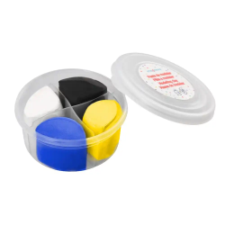 Pasta para modelar imaginovo de secado al aire set de colores surtidos con instrucciones dinosaurio azul