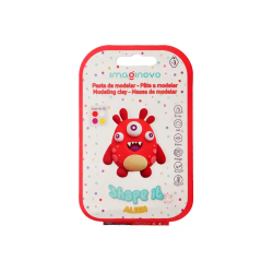 Pasta para modelar imaginovo de secado al aire set de colores surtidos con instrucciones alien