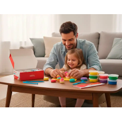 Pasta para modelar imaginovo de secado al aire set de 12 colores shape it dessert dream herramientas e instrucciones