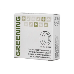 Cinta adhesiva greening invisible 33 mt x 19 mm