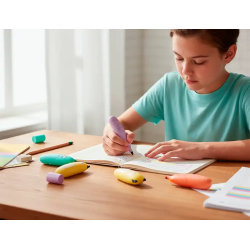 Rotulador imaginovo fluorescente safari glow pastel animales caja 6 unidades surtidas