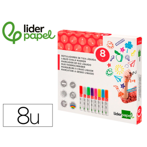 Rotulador liderpapel tiza...