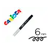 Rotulador carioca jumbo lavable negro punta gruesa 6 mm