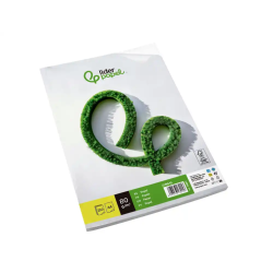 Papel liderpapel a4 80g/m2 liso paquete de 250 hojas