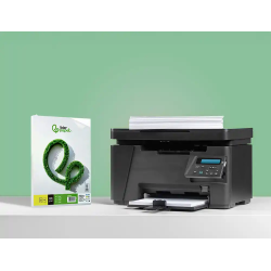 Papel liderpapel a4 80g/m2 liso paquete de 250 hojas