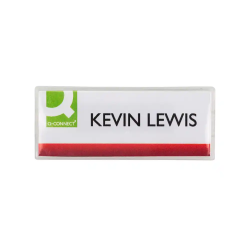 Identificador q-connect kf14139 con clip magnetico apertura superior 75x28 mm