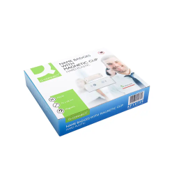 Identificador q-connect kf14139 con clip magnetico apertura superior 75x28 mm