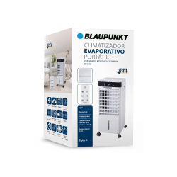 Climatizador evaporativo blaupunkt 65w frio/calor 8l 3 velocidades hasta 20 m2 temporizador con ruedas